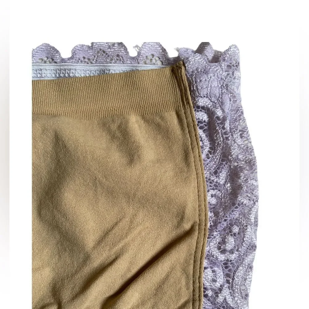 NWOT Free People Intimately Lace Bandeau Bralette XS/S Light Purple Romantic